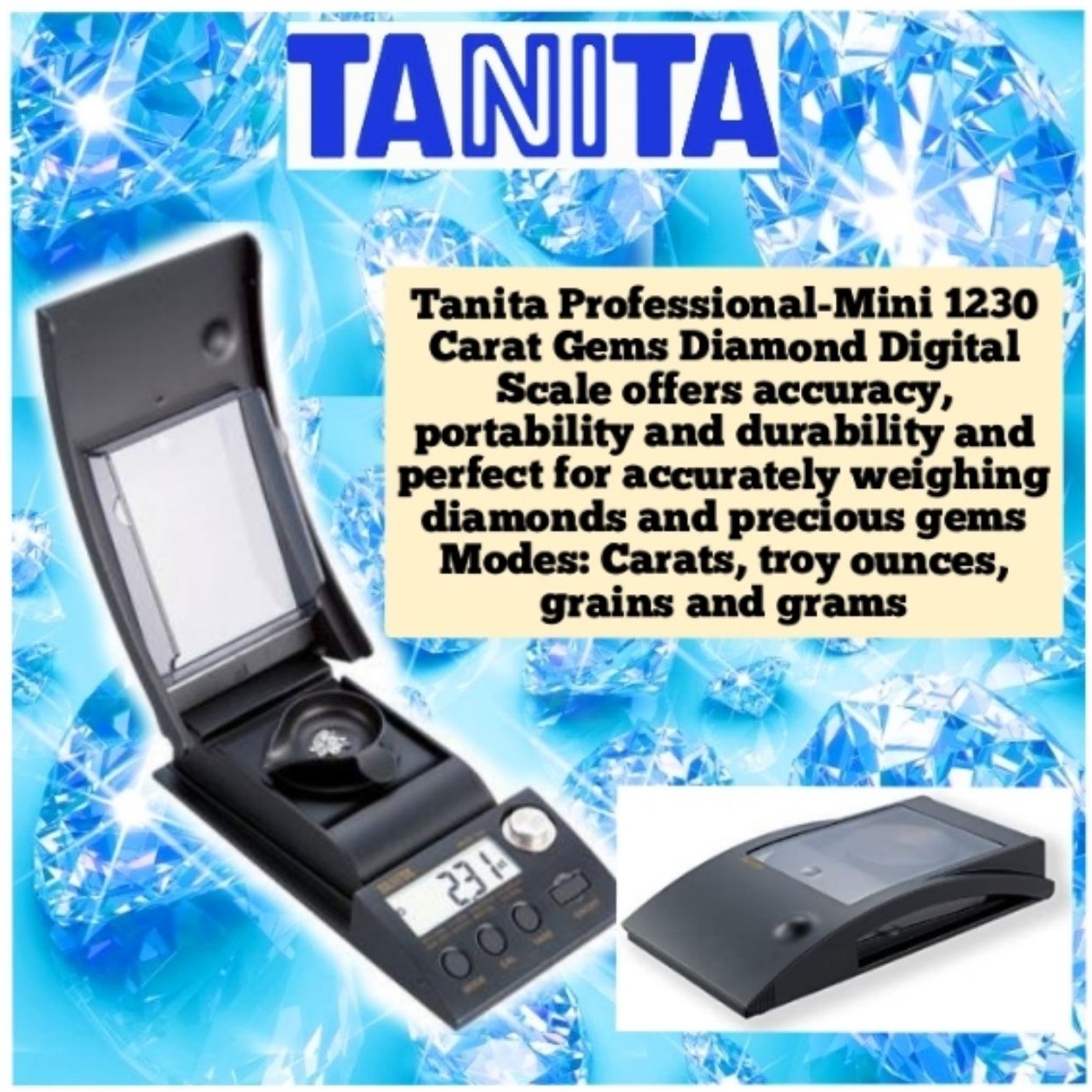 Tanita 1230 carat scale